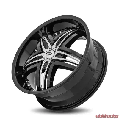 Diablo Blitz Wheel 22x9.5 Blank 40 73.1 Gloss Black - G1-229BLNK4073B
